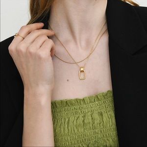 Minimalist Necklace 18K Plated